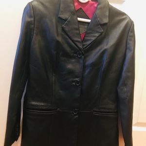 Leather jacket Preston & York